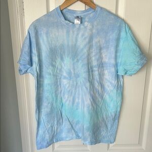 Colortone Large Blue Tie-Dye T-Shirt